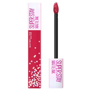 로레알 MAYBELLINE NEW YORK 메이블린 뉴욕 한정판 메이블린 슈퍼 스테이 매트 잉크 390 립글로스, 1개