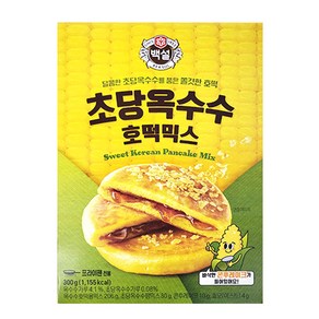 백설 초당옥수수호떡믹스 300g, 3개