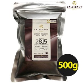 벨기에산 칼리바우트 커버처 초콜릿 깔리바우트, 다크(카카오58%), 500g, 1개