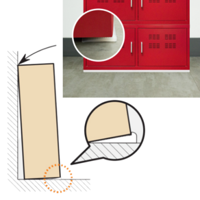 힘찬쇼핑_ 아트사인 가구 쏠림 방지턱 60cm 90cm 120cm r가구받침대 지진방지 지진방지턱 지진대비 가구쓰러짐방지 가구쏠림방지 지진대비용품 가구바닥받침 가구턱받침