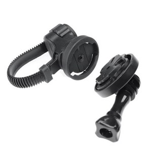 [CAM]자전거 오토바이 핸들 바 스포츠 카메라 마운트 클립 Insta360 DJI 고프로 액세서리, 1개
