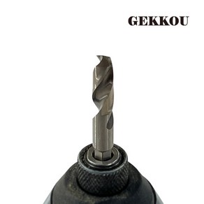 게코 GEKKOU 4.5MM 숏타입 육각드릴비트 코발트기리 스틸 알미늄 스텐드릴날