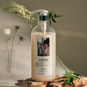 에테르 어메니티 퍼퓸 트리트먼트 블랙베리앤베이향, 1개, 1000ml