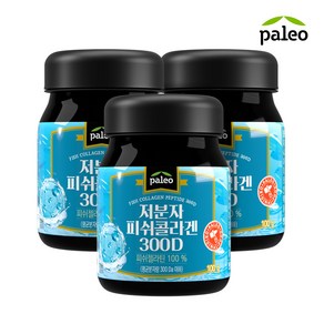 팔레오 저분자 피쉬콜라겐 300달톤 100%, 100g, 3개