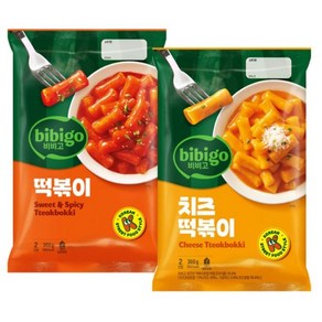 (실온보관) 비비고 떡볶이 360g 2종 (떡볶이 치즈떡볶이)