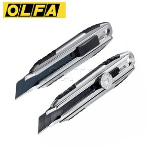 OLFA 알루미늄 커터칼 올파MXP-AL MXP-L 18mm칼날 공업용커터칼, MXP-L(나사잠금)