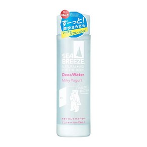 SEABREEZE 시브리즈 데오&워터B 의약부외품 160mL 밀키 요구르트 160mL x 1, 1개