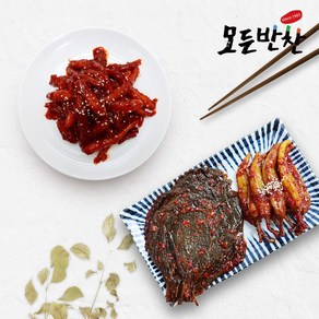 [모든반찬] 깻잎무침+고추무침+더덕무침 반찬3종세트, 3개, 1kg