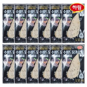 [퀴클리몰] 하림 수비드 닭가슴살 블랙페퍼 100g x 10개/12개/20개, 12개