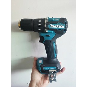 파괴함마 뿌레카 Makita-DHP487Z DHP487 브러시리스 무선 해머 드라이버 드릴 바디 전용 18V LXT 모터 임팩트 전기 스크루, 1) DHP487Z, 1개