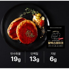 식스밀 함박스테이크 핫 데리야끼맛 10팩/20팩/30팩, 30개, 120g