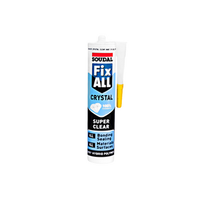 다용도 실리콘 수달 픽스올 크리스탈 290mL (투명) SOUDAL Fix All Cystal, 1개