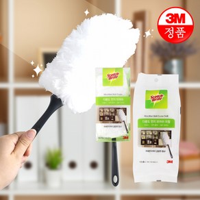 3M 다용도 먼지 브러쉬 핸들1입 리필6입/미세먼지청소, 단품, 1개