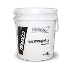 테라코 아크릴릭필러 이코노25kg 외부용퍼티 실내외겸용 빠데