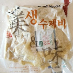 미앤미 생수제비 1 Kg 5-6인분 매운탕 추어탕 찌게사리 밀가루수제비