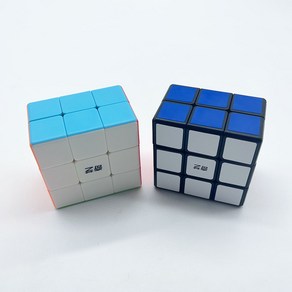 2X3X3 QiYi 치이 233 큐브 루빅스 스피드 큐브 치이큐브 MoFangGe 모팡지/ QiYi 233 Speed Cube 20개이상 구매시 마론 8색펜 1개 증정, 스티커리스(Stickeless)