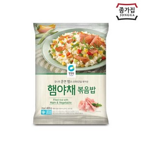 청정원 햄야채볶음밥, 400g, 5개