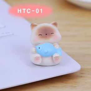 사무실 테이블 장식 인플루언서 차량용 콘솔 장식품, HTC-01, 1개