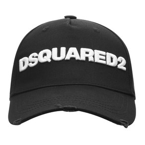 DSQUARED2 디스퀘어드2 로고 야구모자 M063 블랙