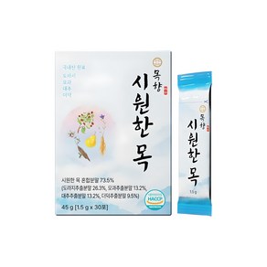 목향 시원한목 도라지추출 45g 모과 더덕 함유 도라지추출물, 1개, 30회분