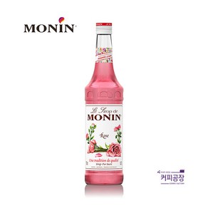 모닌 로즈 시럽 700ml, 1개