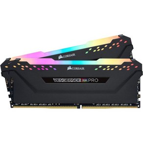 Cosai Vengeance RGB Po 32GB(2x16GB) DDR4 3600(PC4-28800) C18 AMD 최적화 메모리 – Black, 블랙_16GB (2x8GB)  3600MHz  RG, 2개