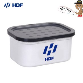 HDF 해동 카리스마 사각 EVA 미끼통 / 크릴 지렁이 보관통, S, 1개