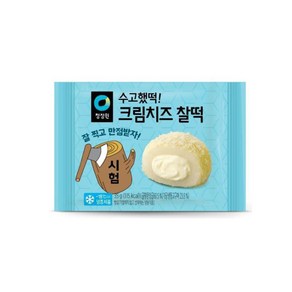 청정원 크림치즈 찰떡 35gX10, 10개, 35g