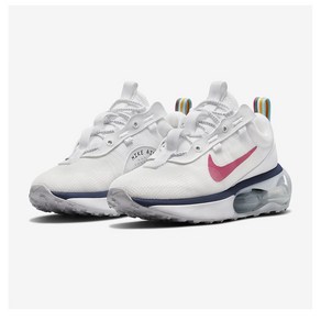 나이키 베로델 레일 화이트 스파이크리스 스크린 여성 골프화 Nike Ai Max 2021 white/ainbow