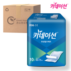 카네이션 깔개매트 10매 10팩