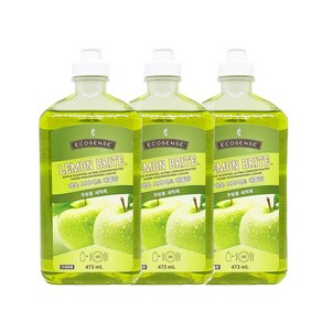 멜라루카 레몬 브라이트 애플향 473 mL X 3개 + 새부리마스크 2매, 473ml