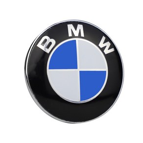 BMW 엠블럼 알루미늄스티커 56mm 스티커