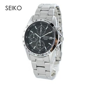 세이코 남성 메탈 시계 SEIKO SND367PC, 1개