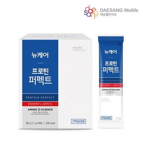 대상웰라이프 뉴케어 프로틴퍼펙트 파우치(11g x 30포), 대상웰라이프 뉴케어 프로틴퍼펙트 파우치(11g x 30, 330g