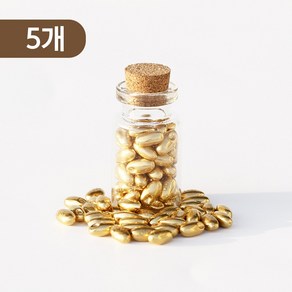 [한국표준금거래소] (5개 세트) 순금 999 이천금쌀 황금 24K 쌀알