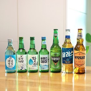 연말파티 송년회 망년회 소주스티커 맥주 소주 라벨 5P