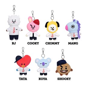 BT21 애프터스쿨 키링 인형 7종 택1, TATA-8809547513224, 1개