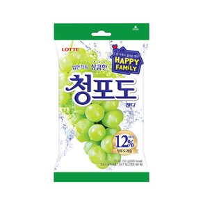 롯데제과 청포도캔디, 323g, 3개