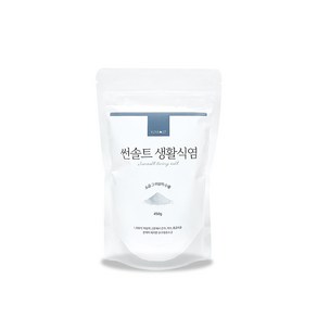 미Fda검사필 순도 99.9% 국내산 명품 용융소금 썬솔트 생활식염 450g, 1개