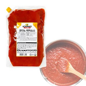 달디단마켓 코다노 피자소스 2kg 토마토페이스트 토마토소스 파스타, 2mg, 1개