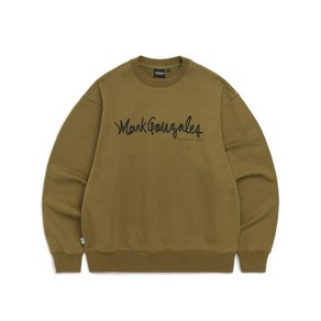 마크곤잘레스 SIGN LOGO OG SWEATSHIRT - KHAKI Z231USW020055 635589