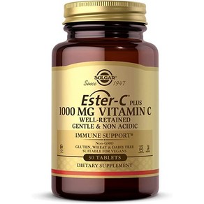 솔가 에스터 C 플러스 비타민 C Solgar Ester-C Plus 1000 mg Vitamin C (Ascorbate Complex) 30 정