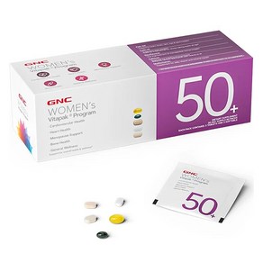 GNC 우먼스 비타팩 프로그램 50+, 1개, 30정