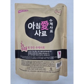 (간식+탈취제+사료샘플증정) 너무너무 잘먹는 아침애사료 황태 1kg 가수분해사료, 1개