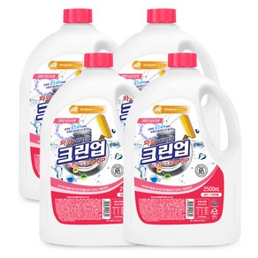 크린업 섬유유연제 로즈향 2.5L X 4개