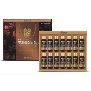 발효홍삼골드 명절 고급선물세트 100ml*14입, 1박스, 14정