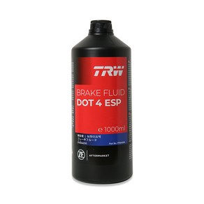 TRW 브레이크오일 DOT4 ESP 브레이크액 1L (저점도), 1개