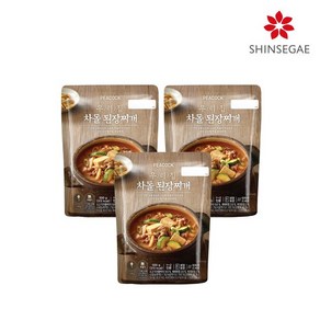 피코크 우리집 차돌된장찌개 500g x 3팩, 3개