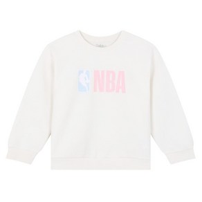 nba키즈 뉴코아 일산점 NBA 베이직 로고 맨투맨 K235Z1999P 아이보리