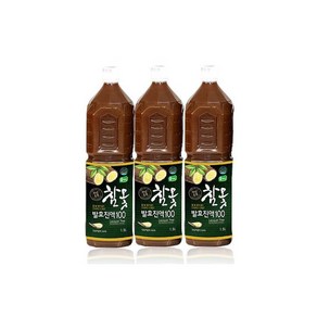 참옻발효 참옻진액 100% 1.5L x 3병, 3개